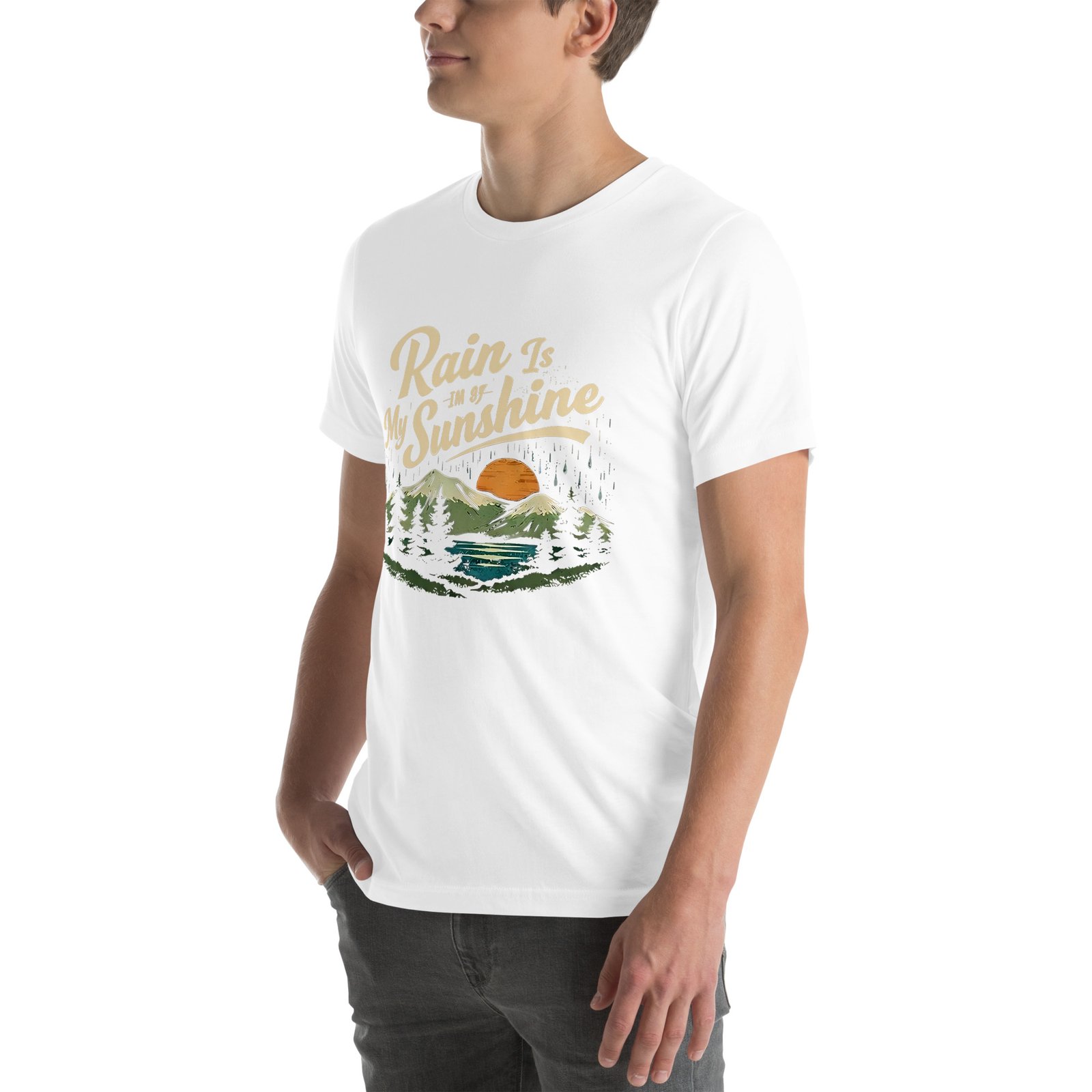Rain is My Sunshine Unisex t-shirt - Image 52