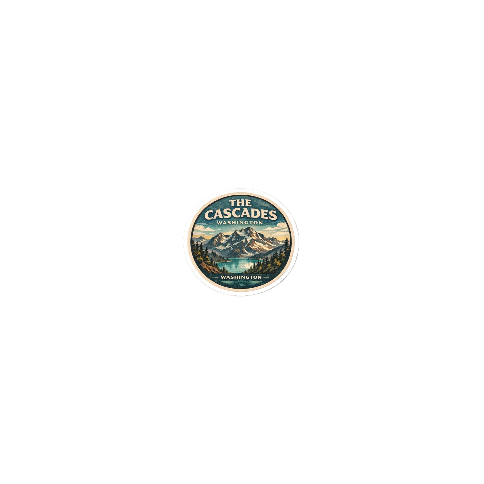 North Cascades Sticker - Image 4