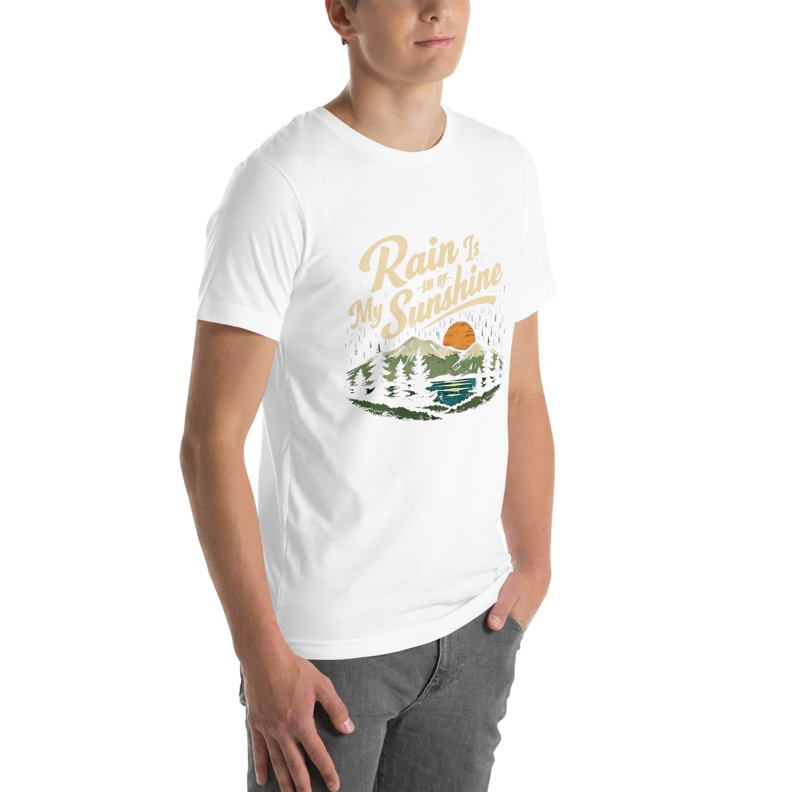 Rain is My Sunshine Unisex t-shirt - Image 54