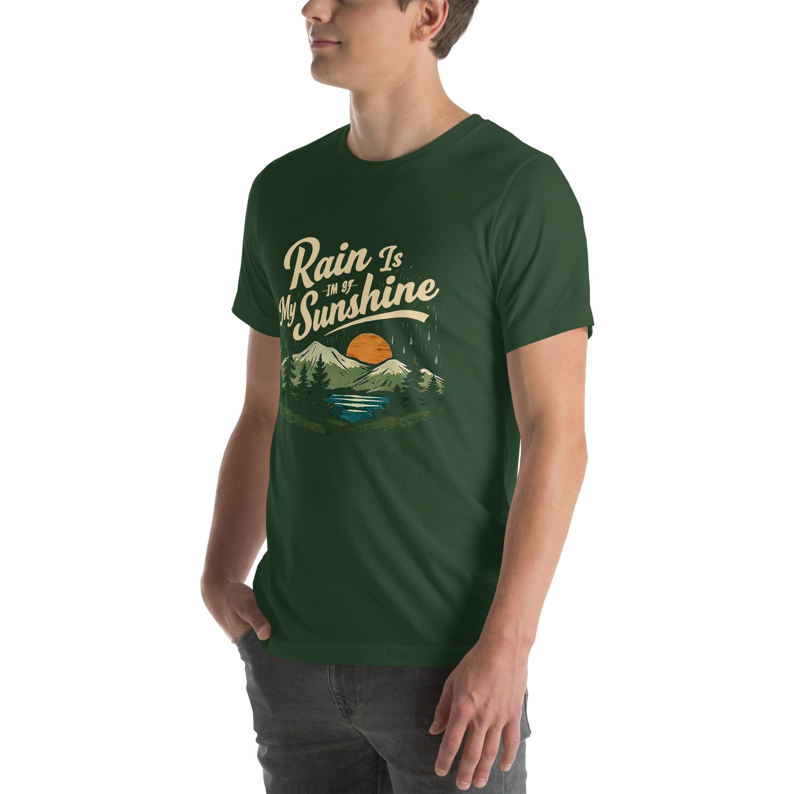 Rain is My Sunshine Unisex t-shirt - Image 10