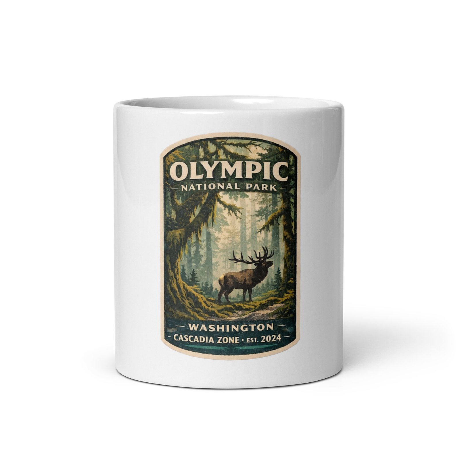 Olympic White Mug - Image 4