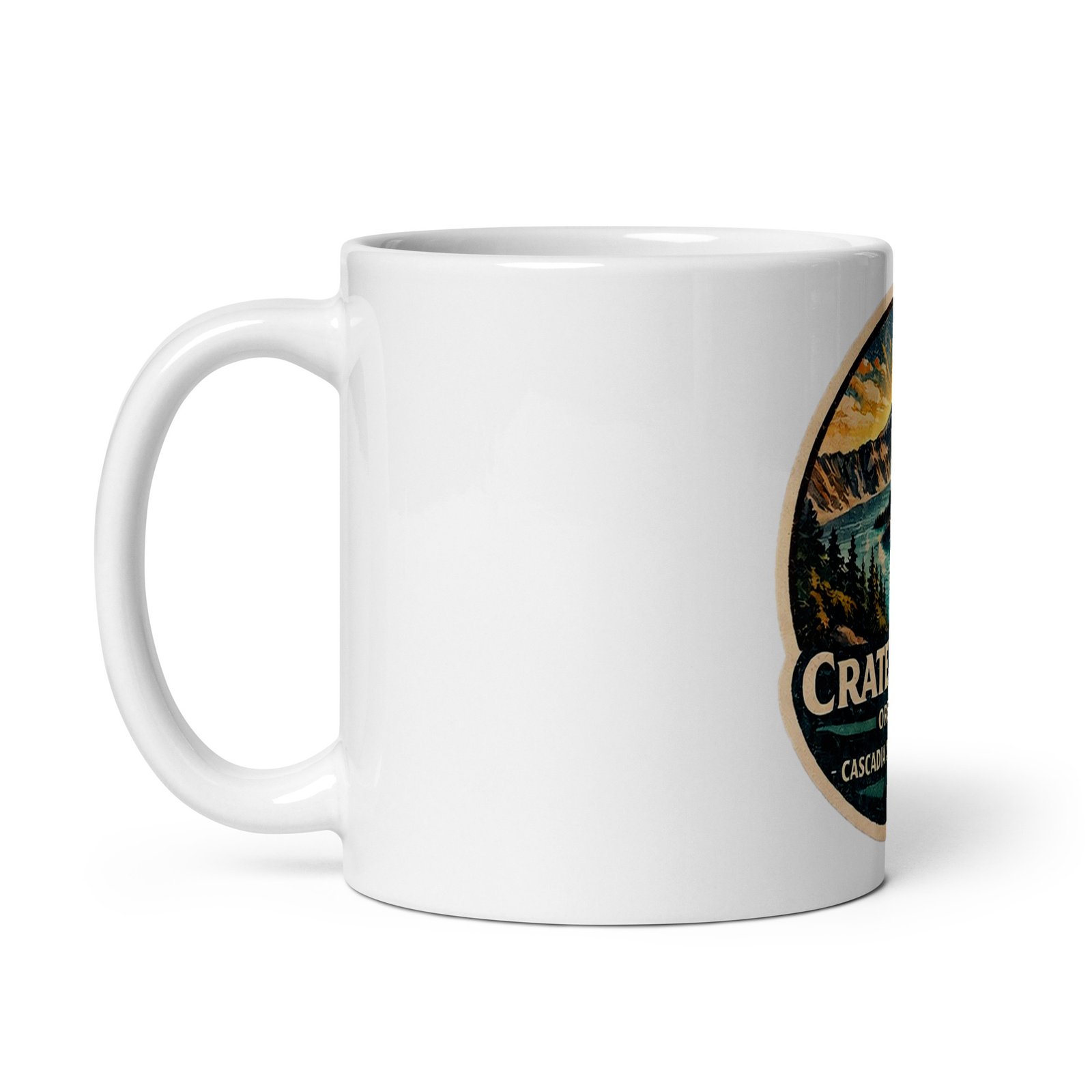 Crater Lake White Mug - Image 2