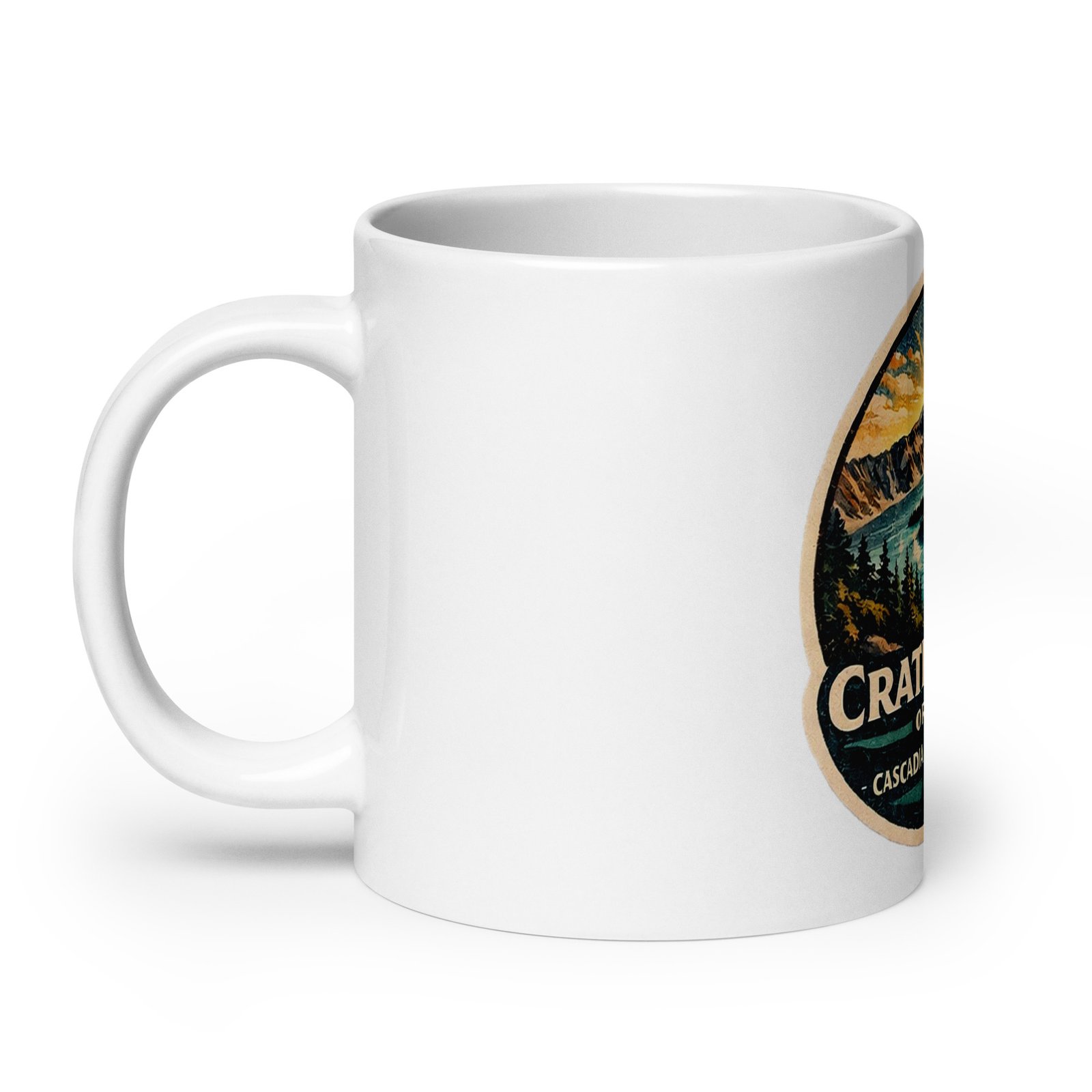 Crater Lake White Mug - Image 15