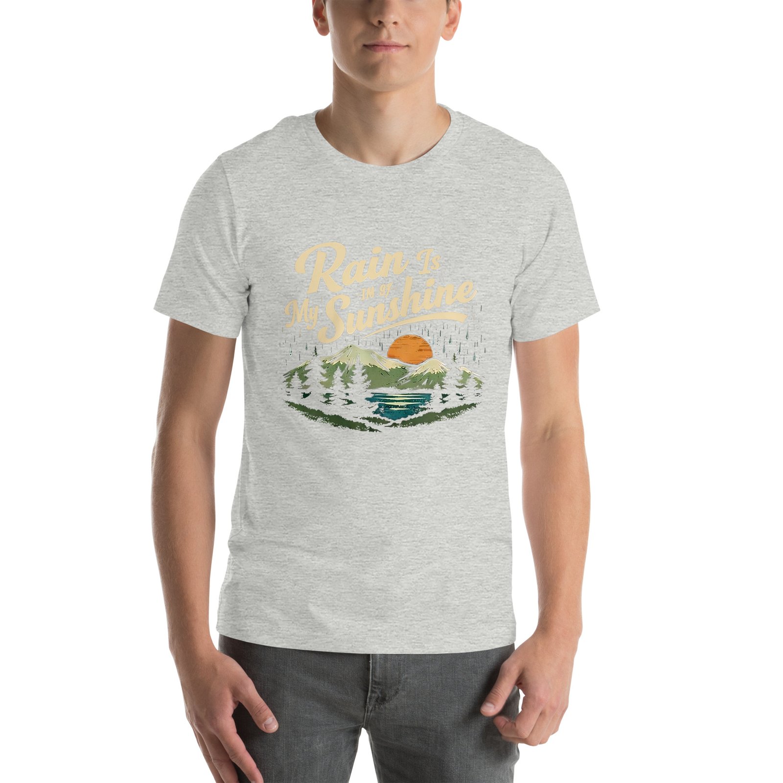 Rain is My Sunshine Unisex t-shirt - Image 19