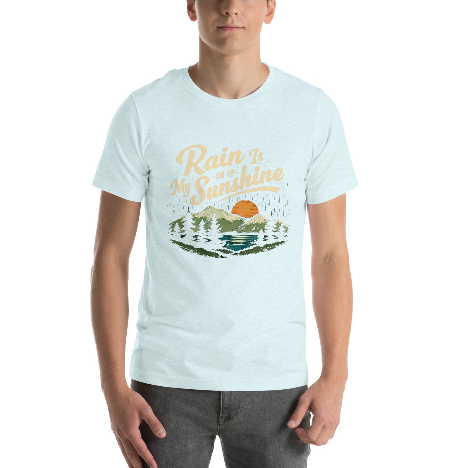 Rain is My Sunshine Unisex t-shirt - Image 48