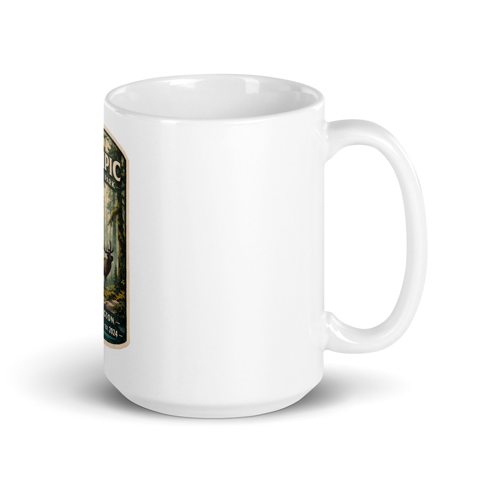 Olympic White Mug - Image 5