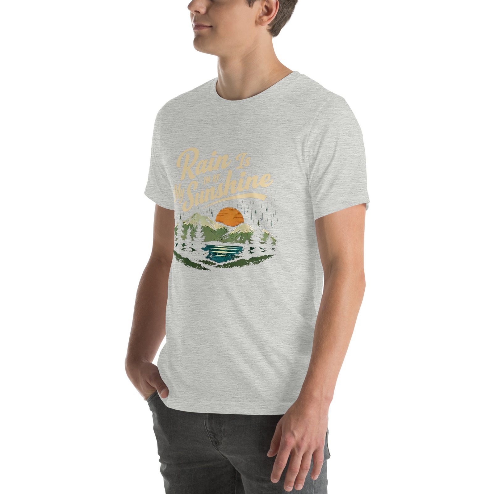 Rain is My Sunshine Unisex t-shirt - Image 22