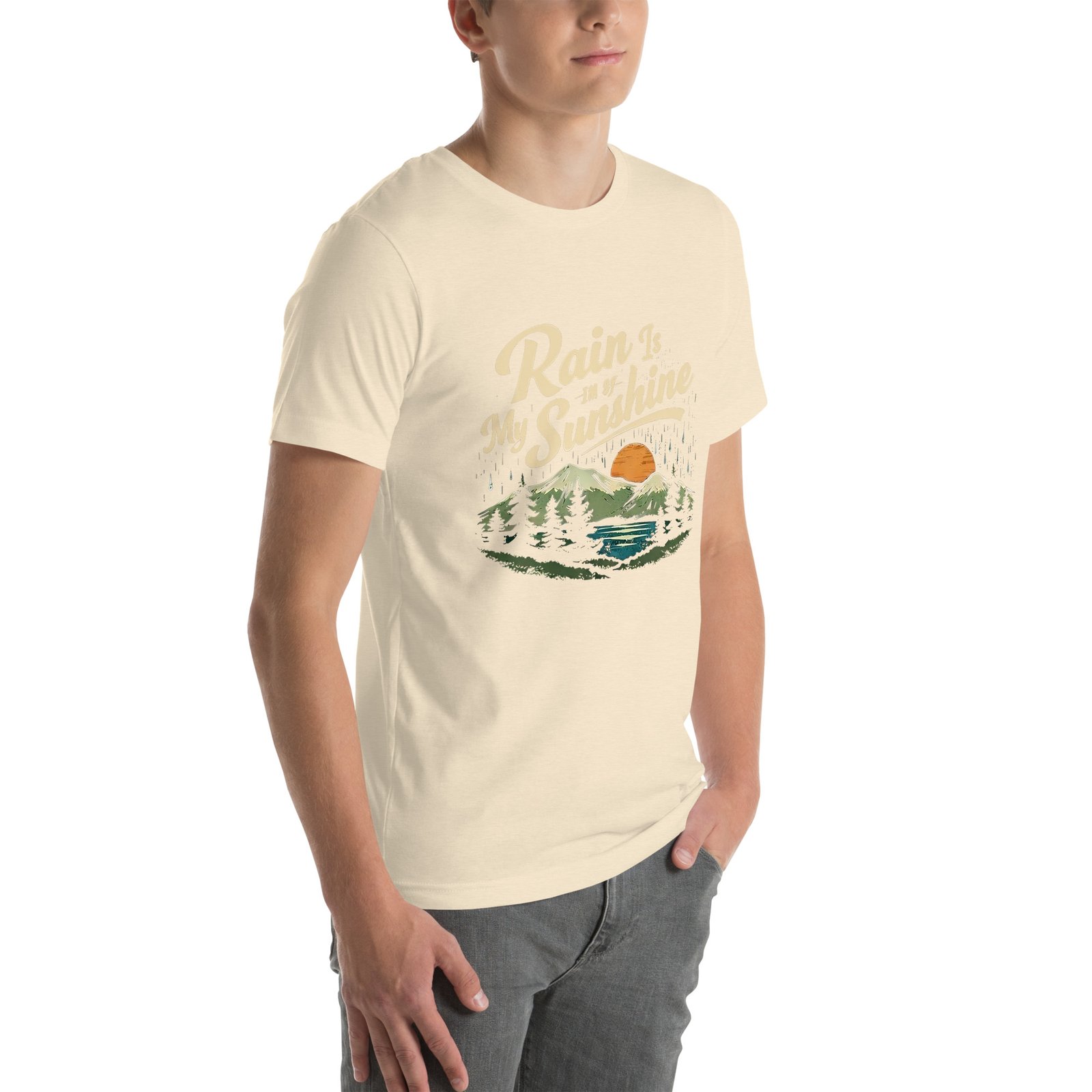Rain is My Sunshine Unisex t-shirt - Image 28