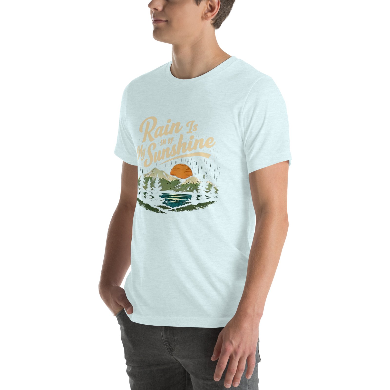 Rain is My Sunshine Unisex t-shirt - Image 45
