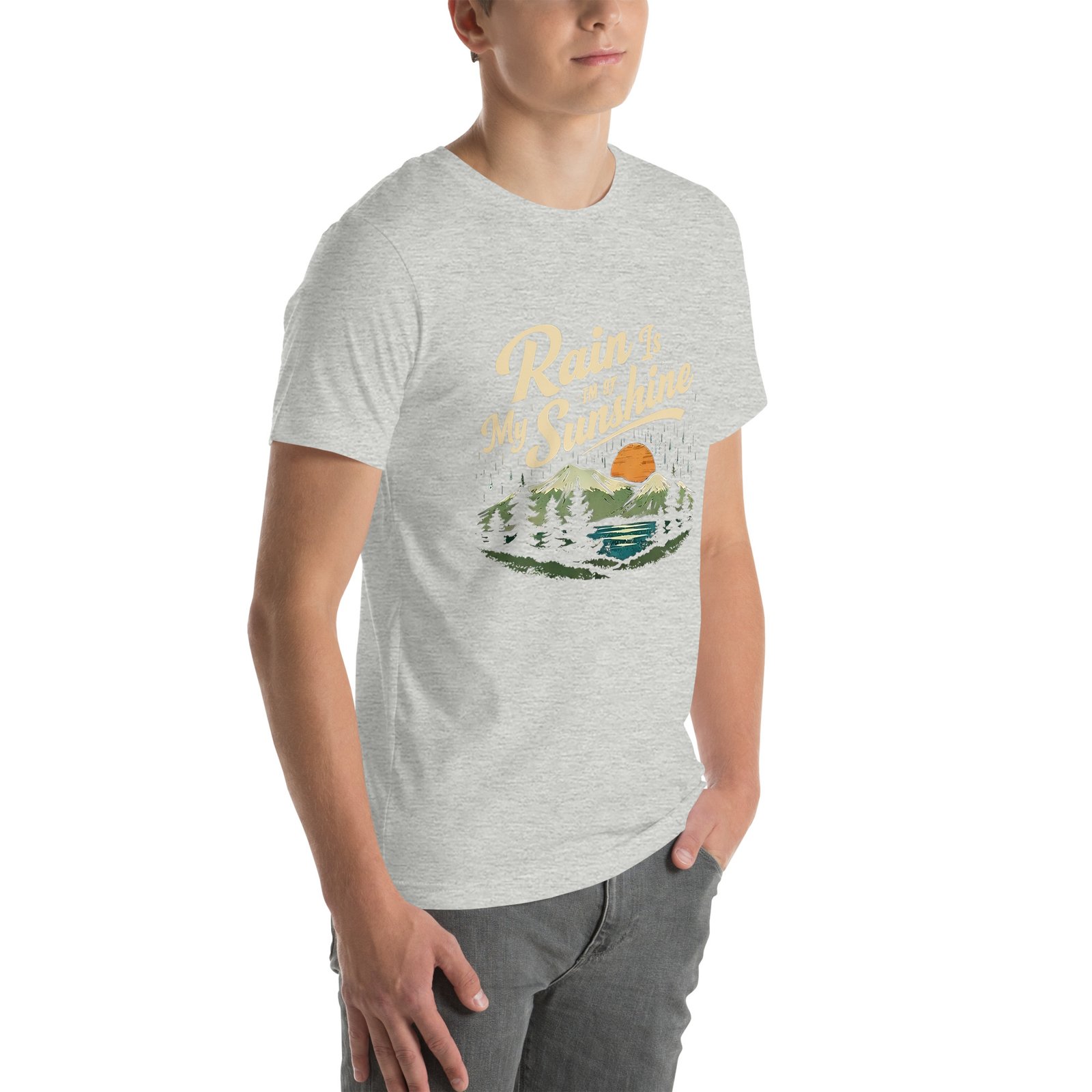 Rain is My Sunshine Unisex t-shirt - Image 24
