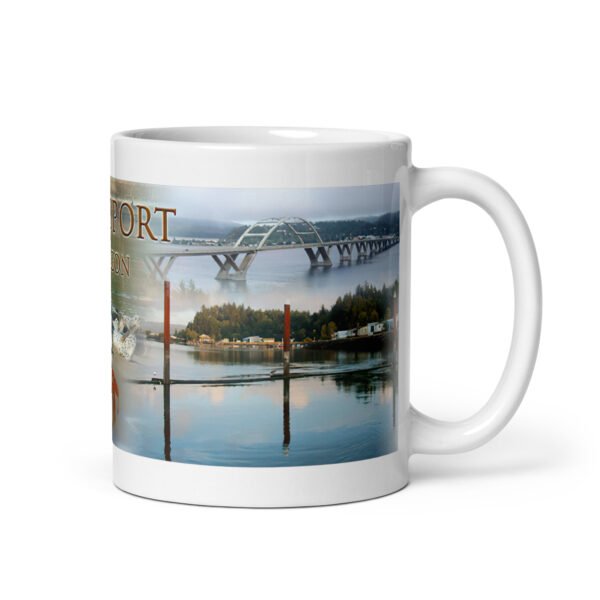 Waldport White glossy mug - Image 2