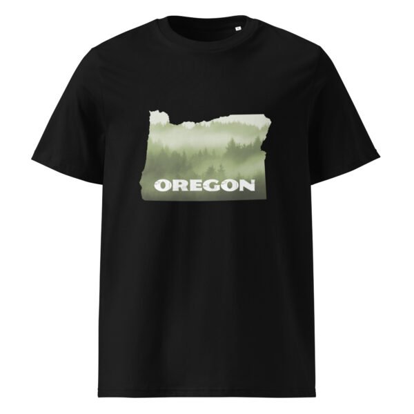 Unisex organic ribbed neck t-shirt