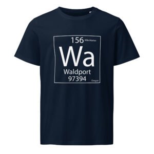Waldport Elements Unisex organic mid-light t-shirt