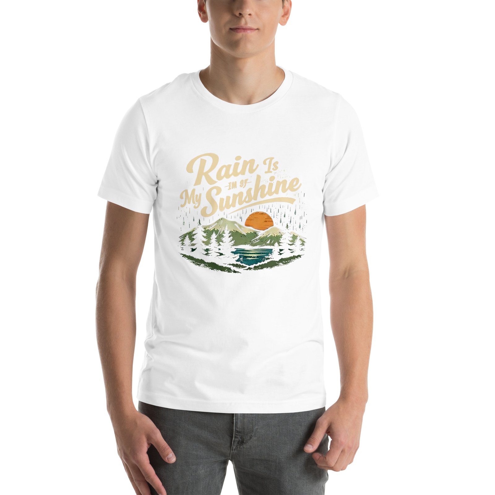 Rain is My Sunshine Unisex t-shirt - Image 49