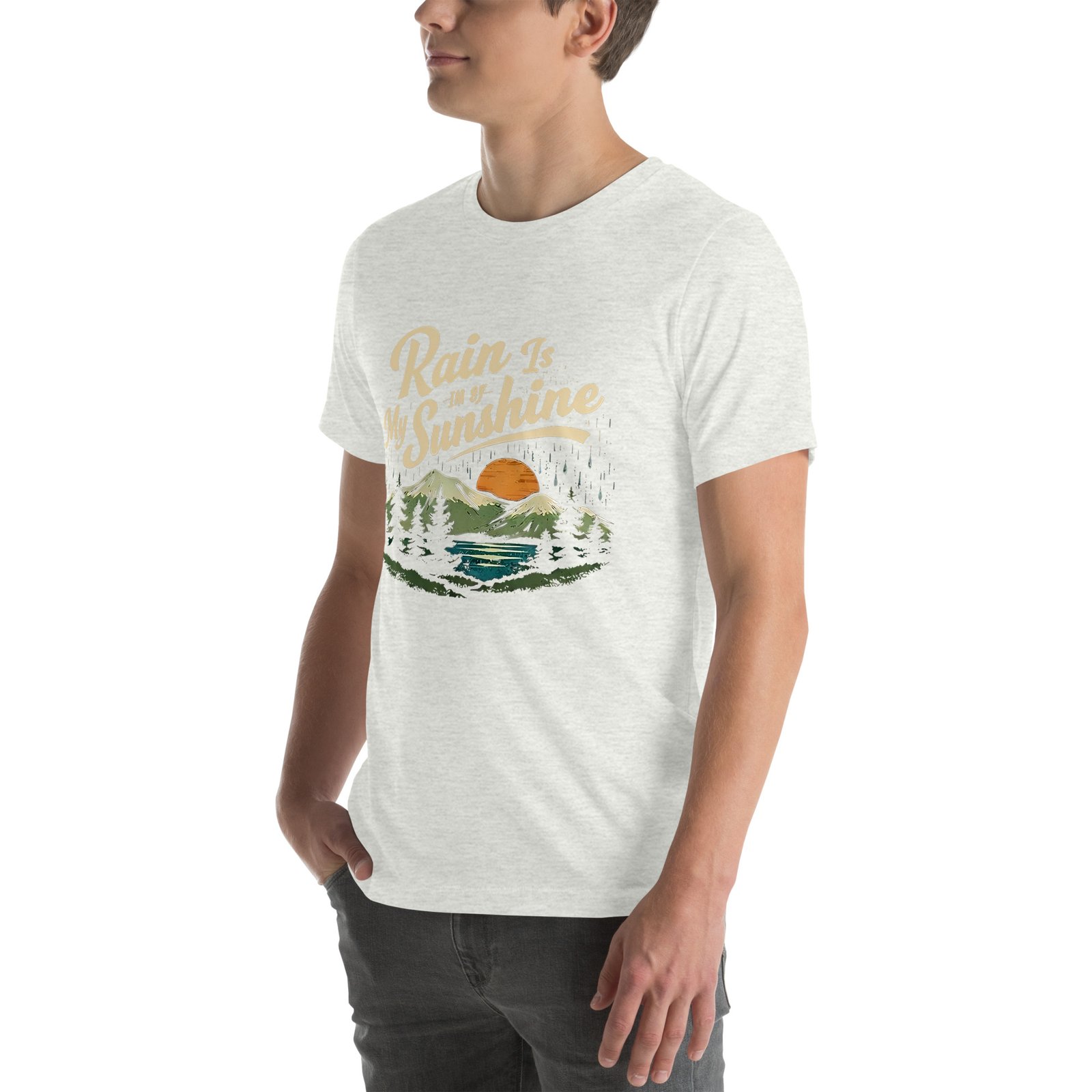 Rain is My Sunshine Unisex t-shirt - Image 34