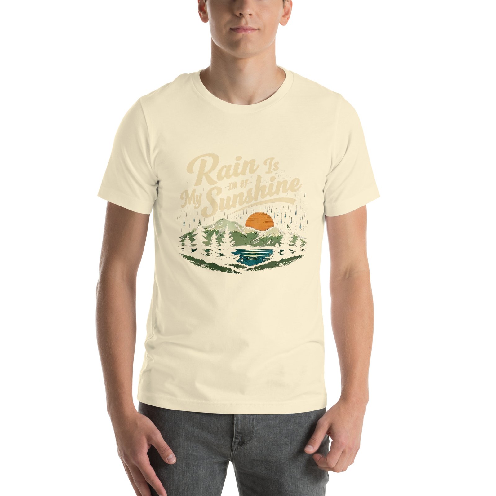 Rain is My Sunshine Unisex t-shirt - Image 37