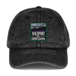 Waldport Vintage Cotton Twill Cap