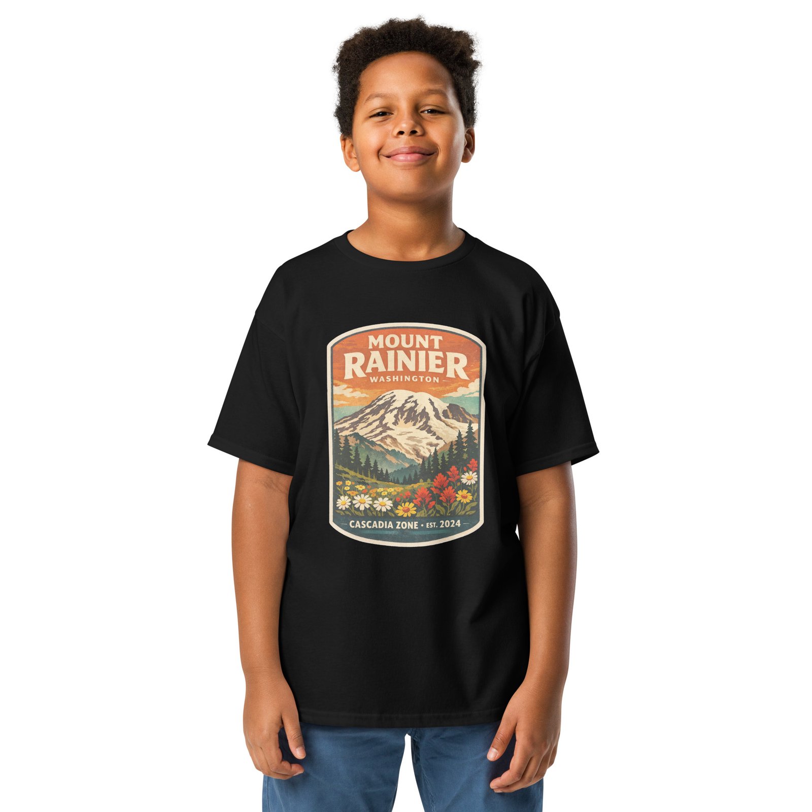 Mt. Rainier Kids T-Shirt