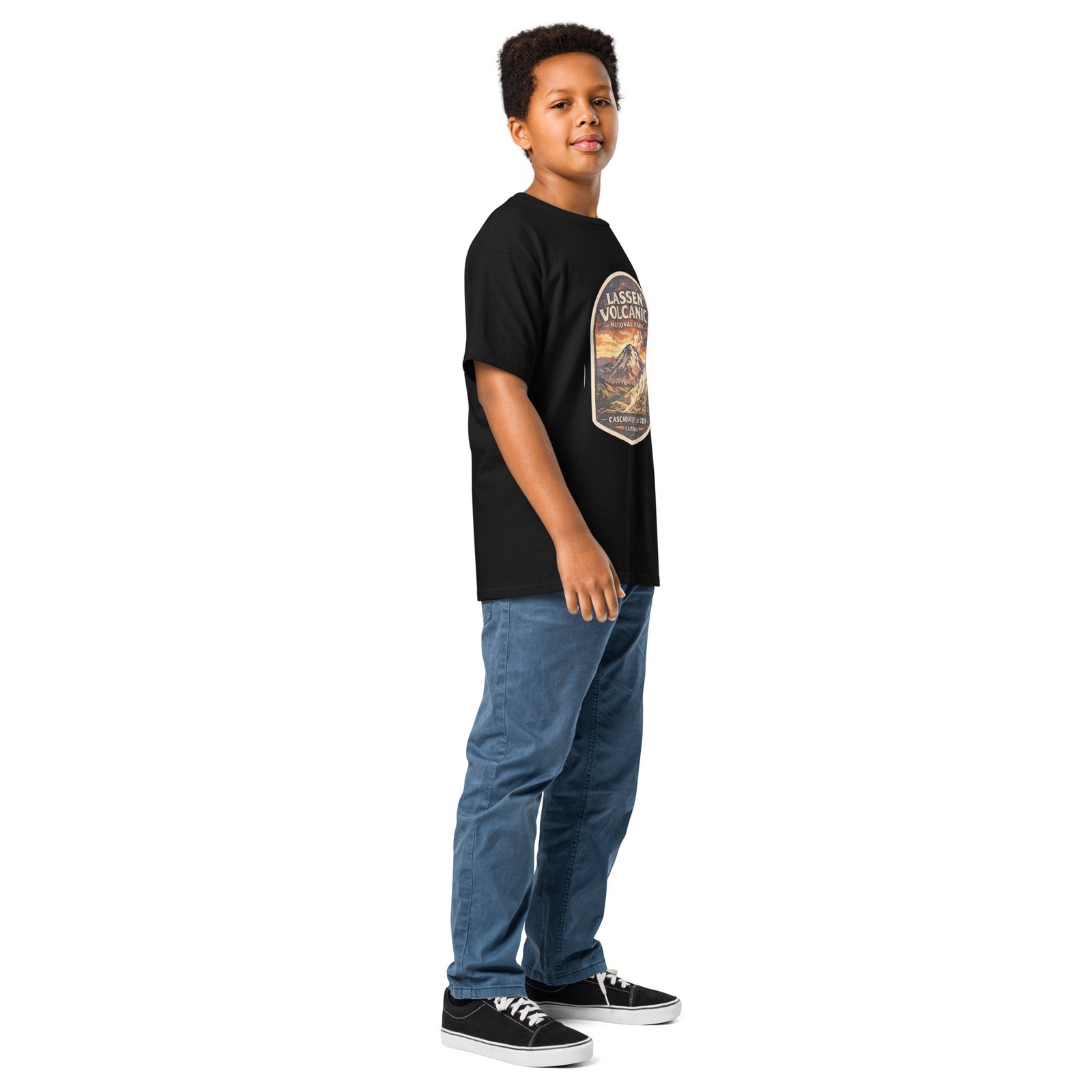 Lassen Peak Kids T-Shirt - Image 3