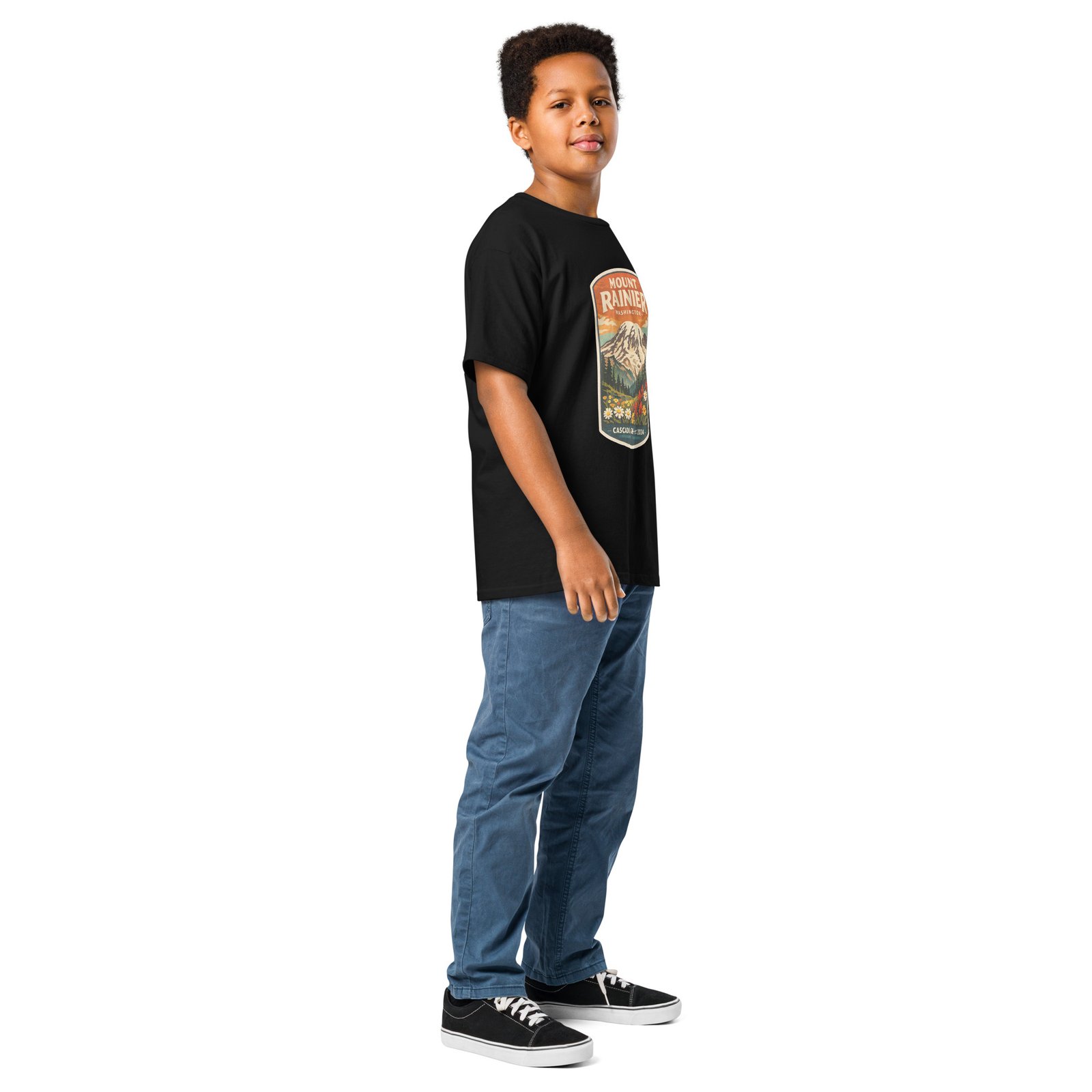 Mt. Rainier Kids T-Shirt - Image 3