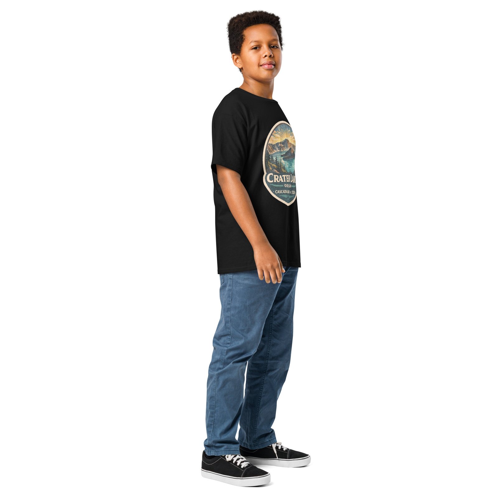 Crater Lake Kids T-Shirt - Image 3